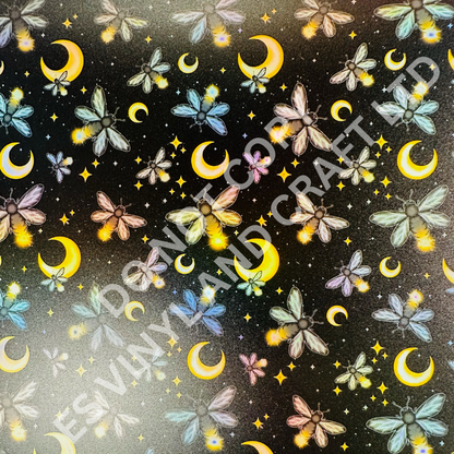 UV Printed Holographic Teckwrap Permanent Vinyl - A4 or 12" x 12" Sheet image 5