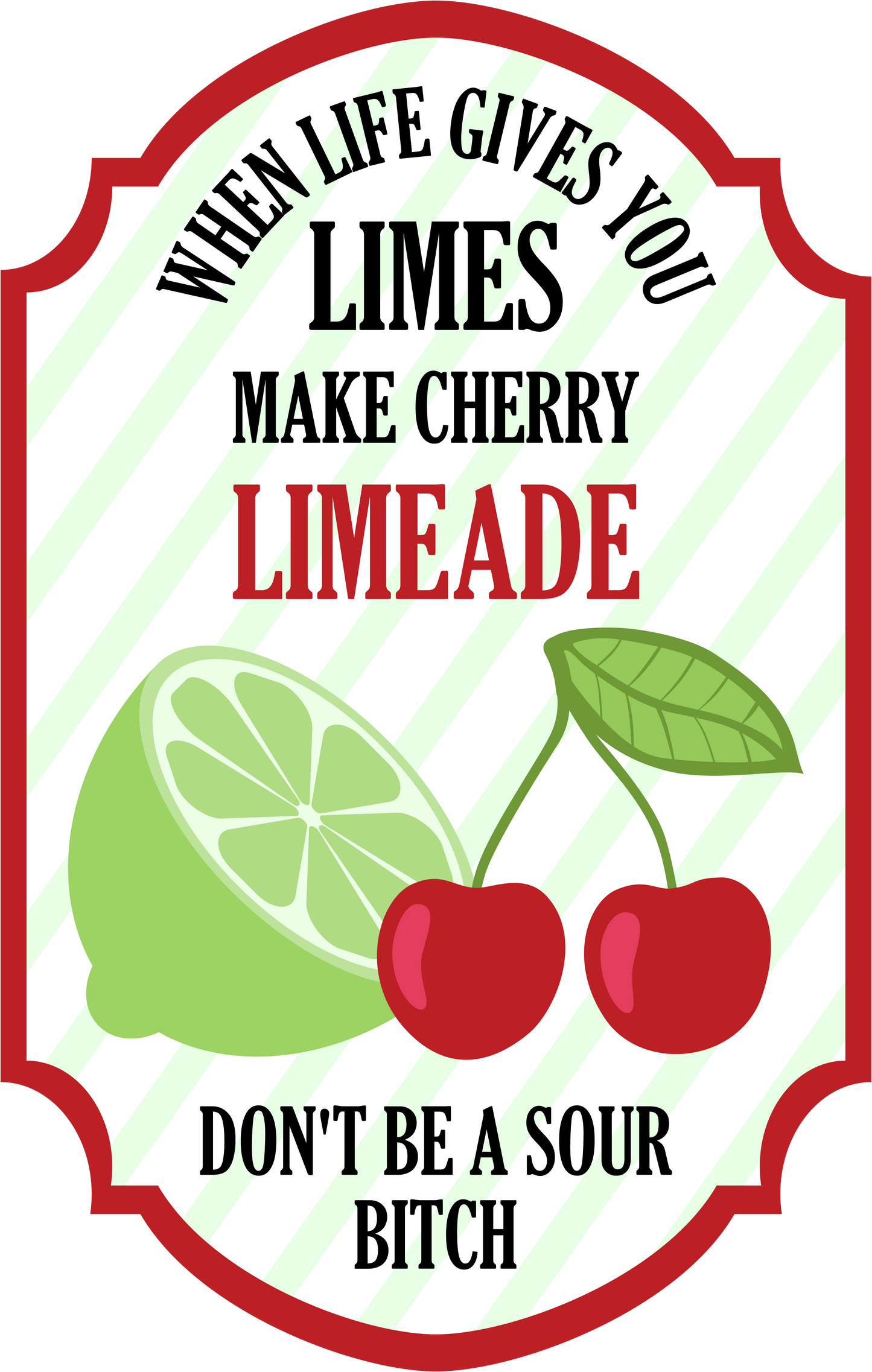 When Life Gives You Limes Make Cherry Limeade image 3