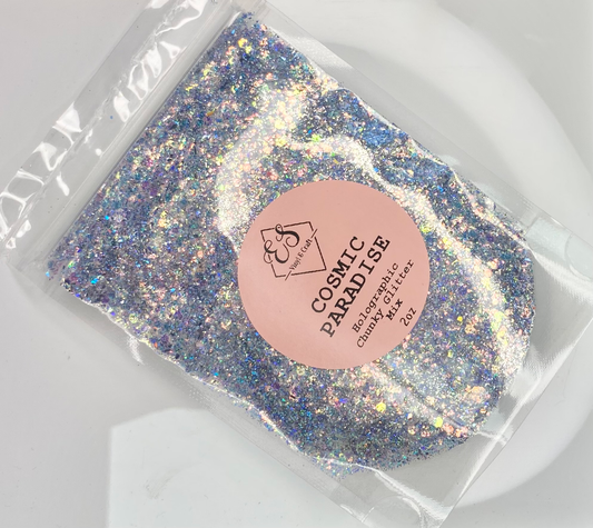Cosmic Paradise - Holographic Chunky Glitter Mix image 0