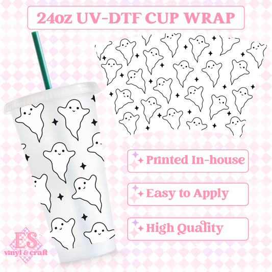 OoooOOOOooo - UVDTF 24oz Cold Cup Wrap image 0