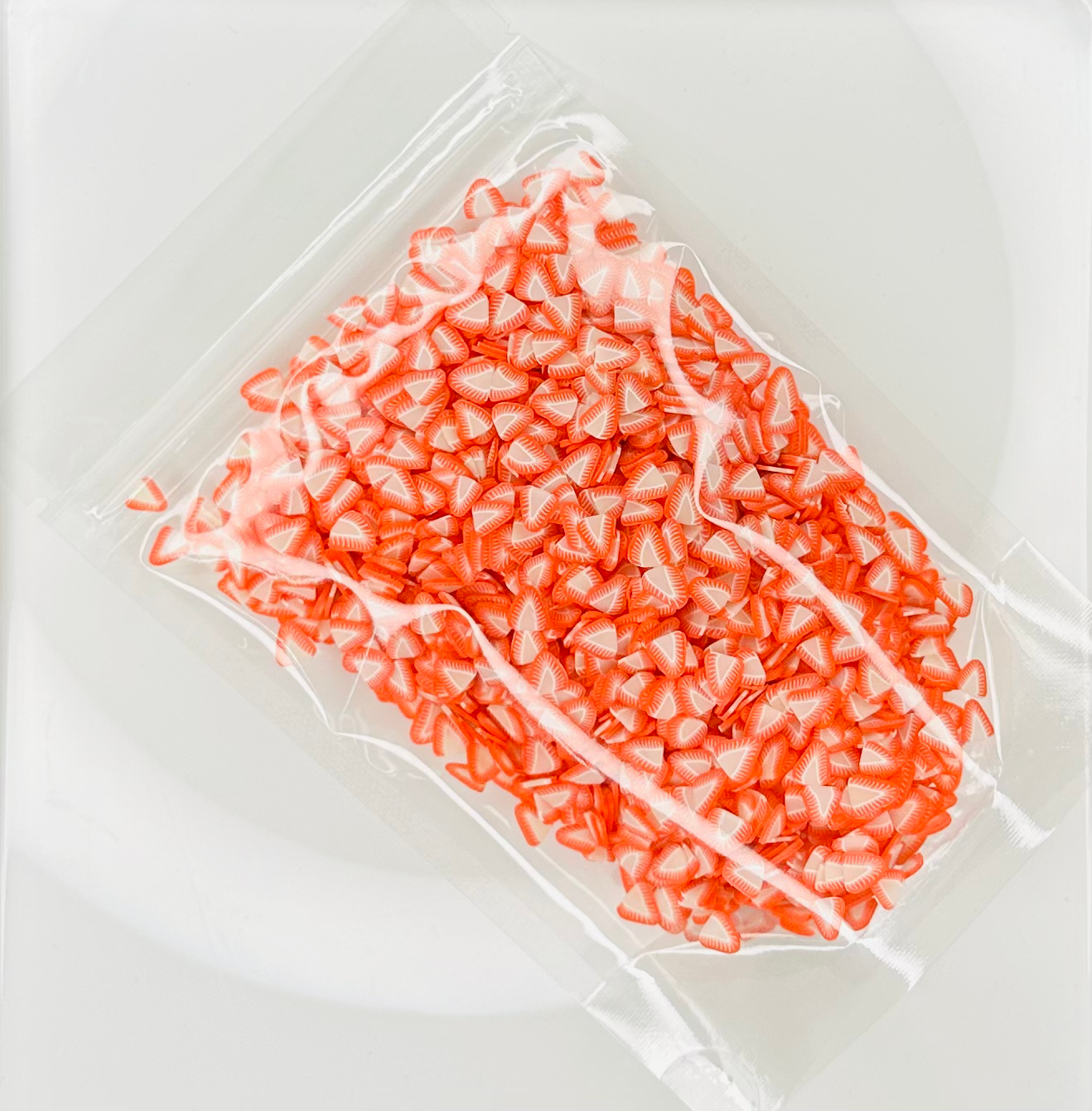 Strawberry - Polymer Clay Slices image 1
