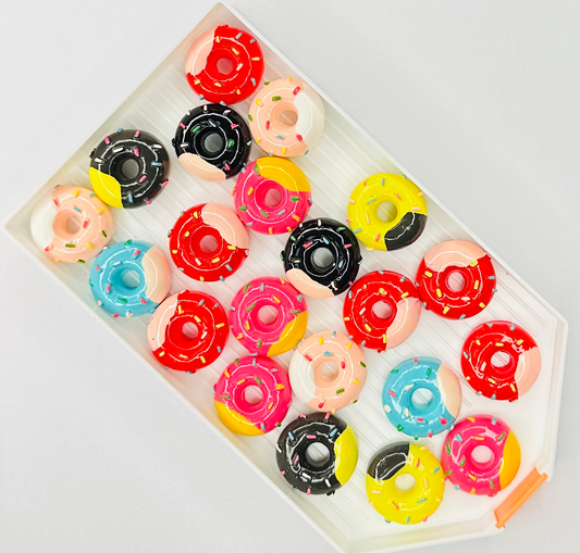 Doughnut Cabochon Flat Back Charm (Pack of 10) image 0