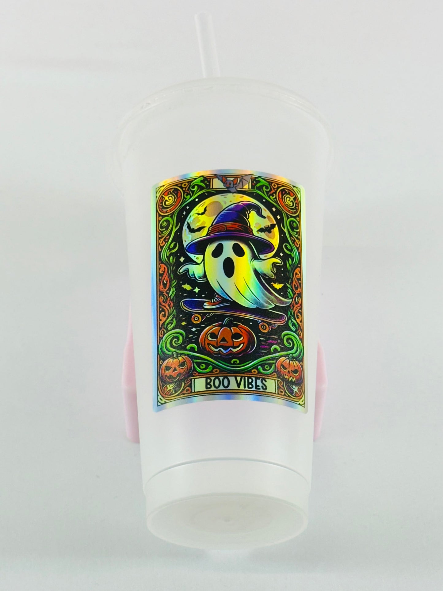 Halloween Tarot Card Decals - Holographic Rainbow Silver Section 2 image 9