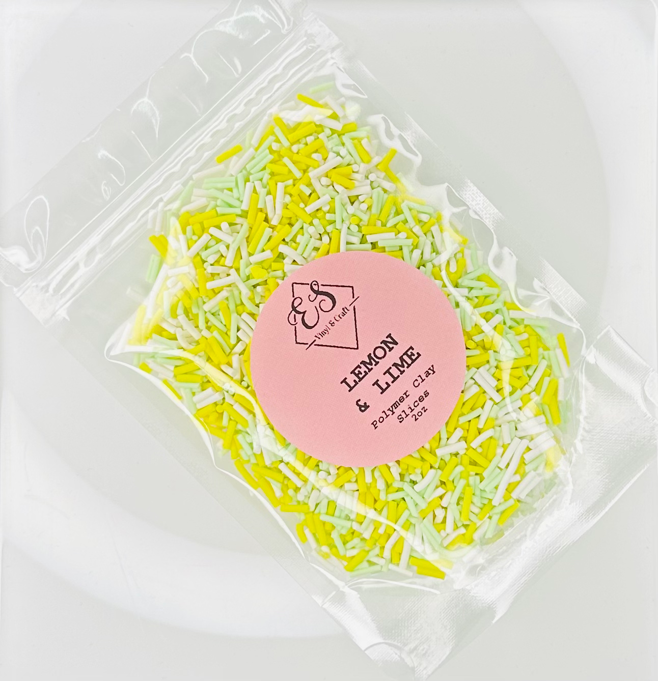 Lemon and Lime - Polymer Sprinkles image 0