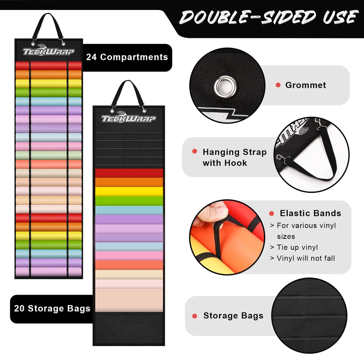 Teckwrap Craft Vinyl Roll Storage image 2