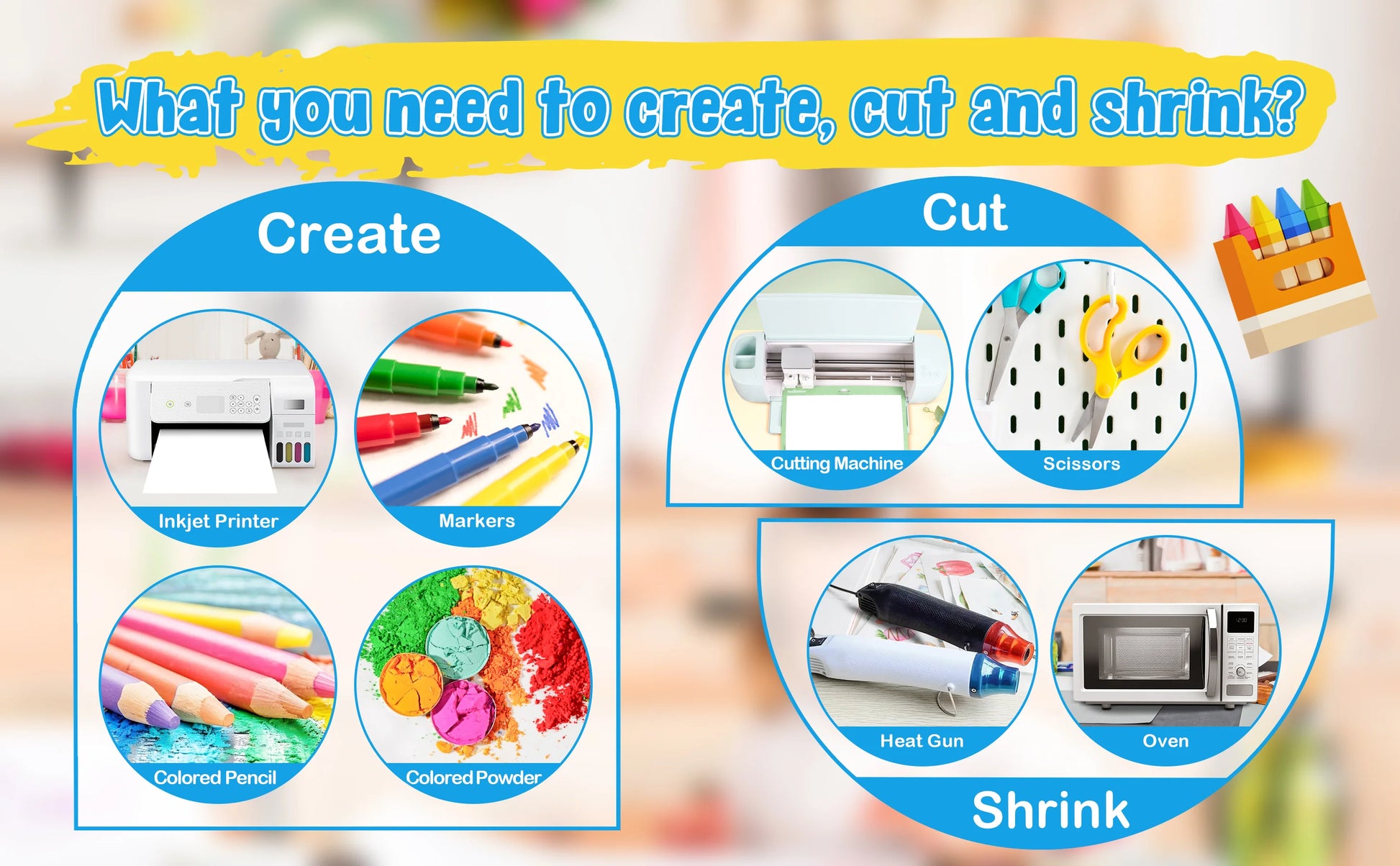Teckwrap Printable Shrink Sheets - White (Pens or Inkjet Printer) image 3