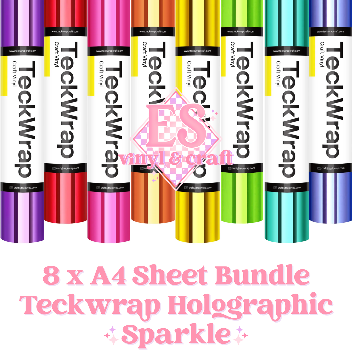 Teckwrap A4 Sheet Bundle - Bubble Free Mirror Chrome image 0