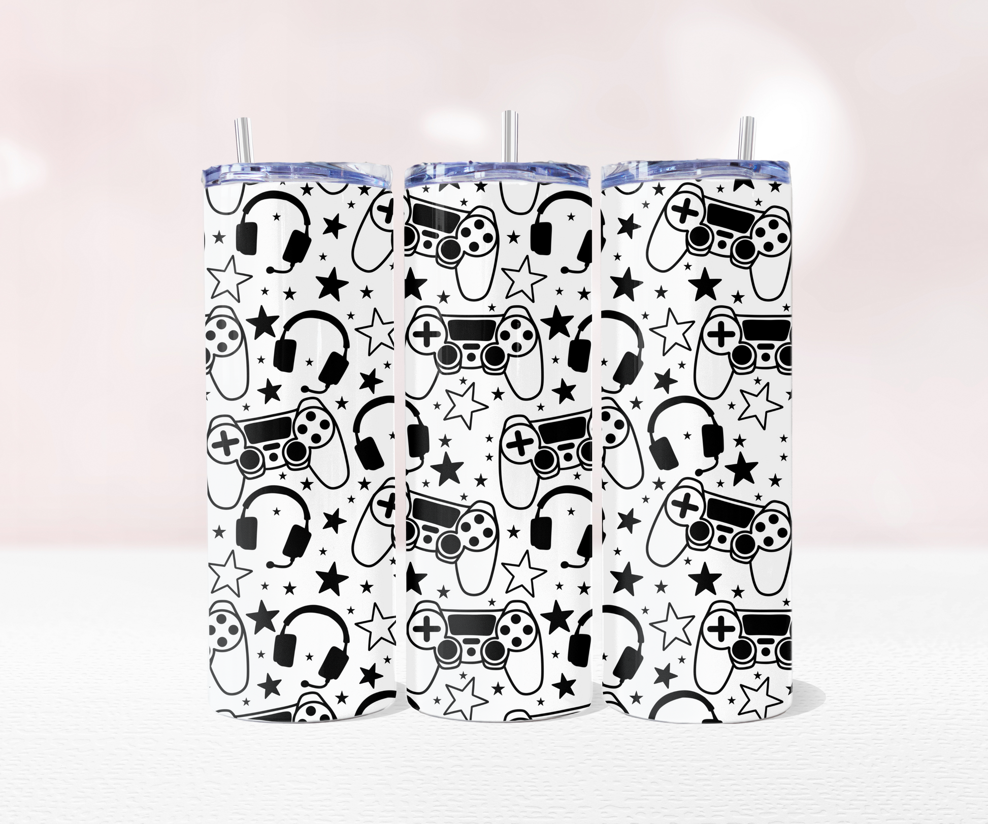 Gamer P Seamless - Pre Printed Sublimation 11oz or 20oz Wrap image 2