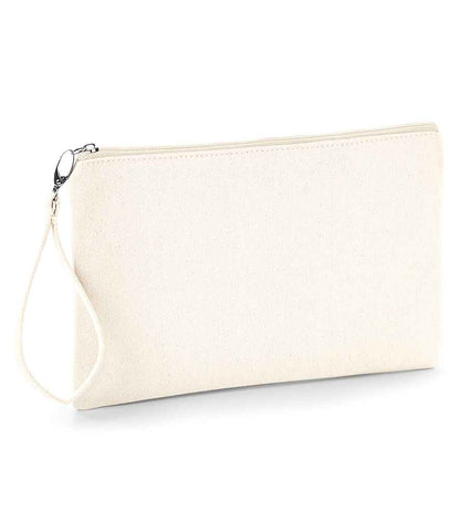 Westford Mill Canvas Wristlet Pouch Natural /Natural image 0