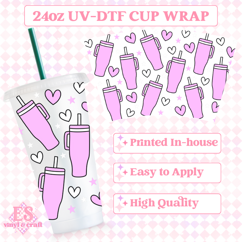 Stanley - UVDTF 24oz Cold Cup Wrap image 0