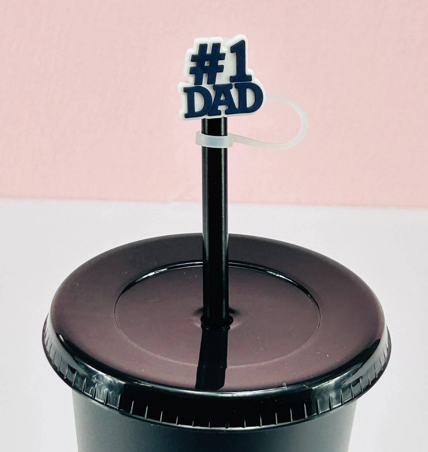 # 1 Dad - Straw Topper image 0
