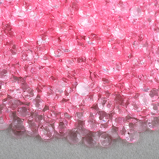 Pink - Transparent Resin Rhinestones (3mm, 4mm & 5mm) image 0