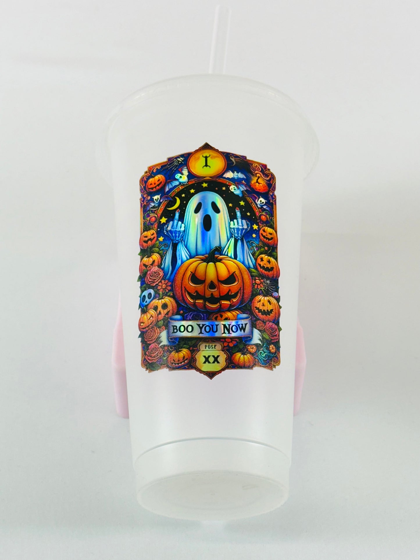 Halloween Tarot Card Decals - Holographic Rainbow Silver Section 3 image 4