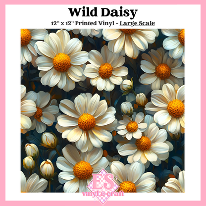 Wild Daisy - Small or Large Scale Options - 12" x 12" Sheet image 2
