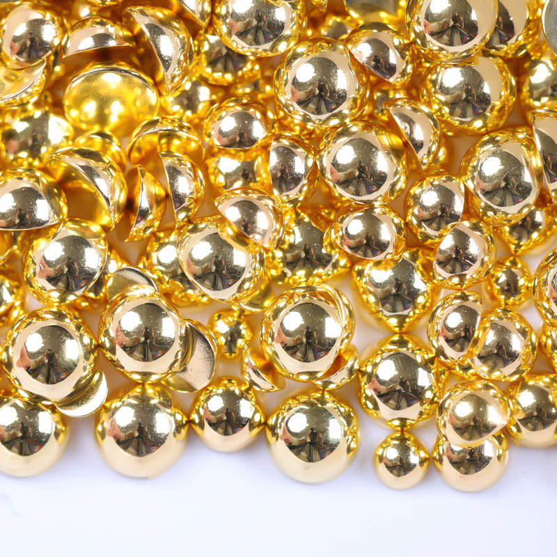 Gold Mix - Pearl Mix 6mm, 8mm & 10mm image 0