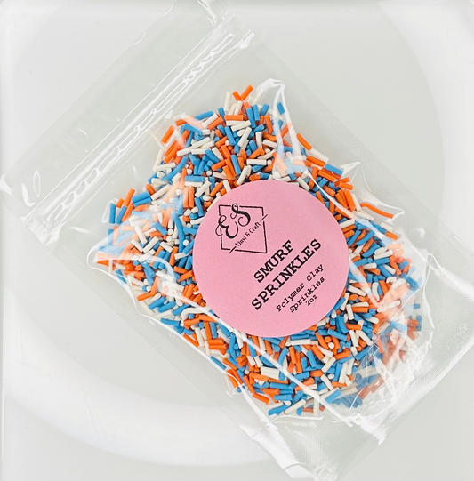 Smurf Sprinkles - Polymer Sprinkles image 0