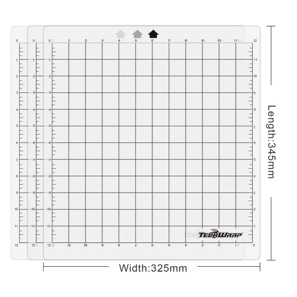 Teckwrap Transparent Medium Grip Cutting Mat image 1