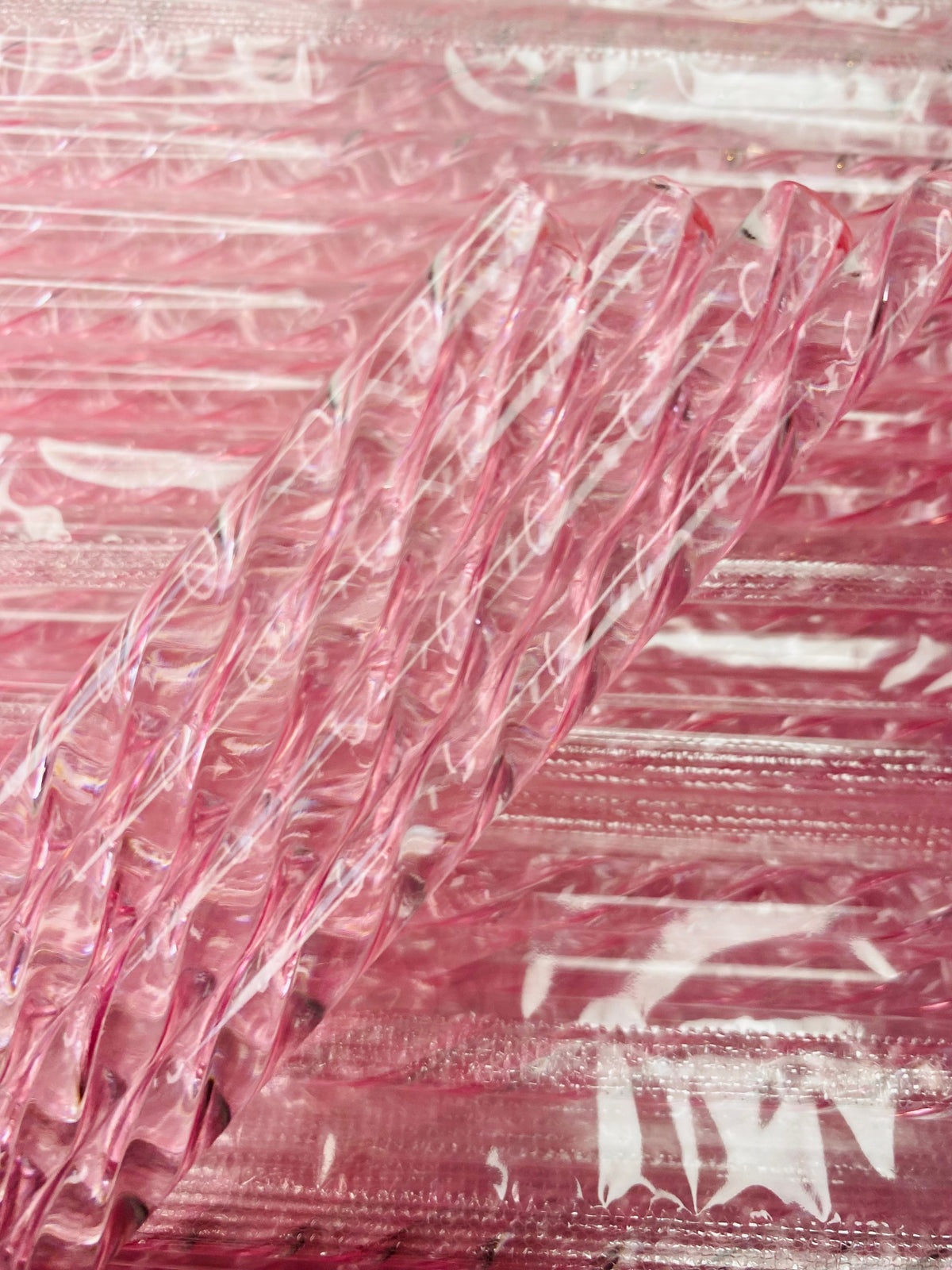 Pink Straw Pattern Light Pink Swirl Straw – ES Vinyl and Craft Ltd