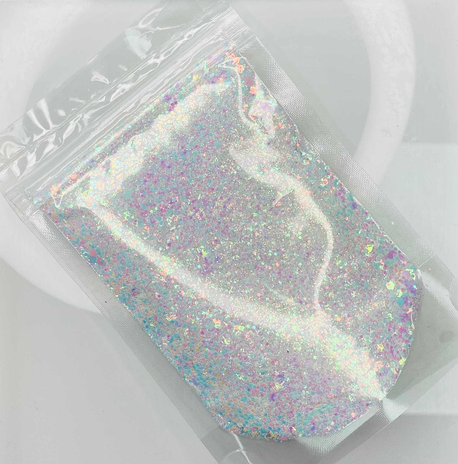 Opal White - Pearl Opal Chunky Glitter Mix image 1