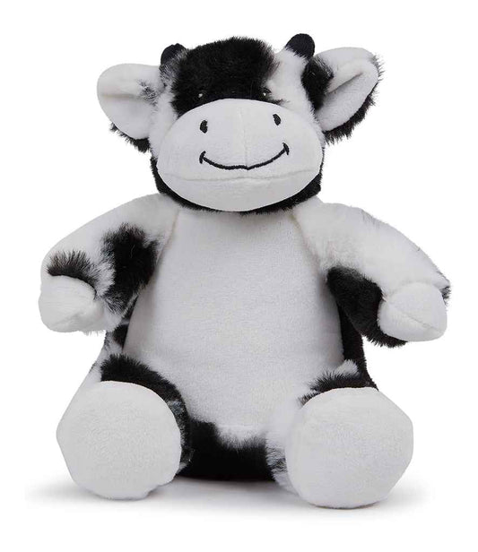 Mumbles Print Me MM60 - Black and White Cow image 0