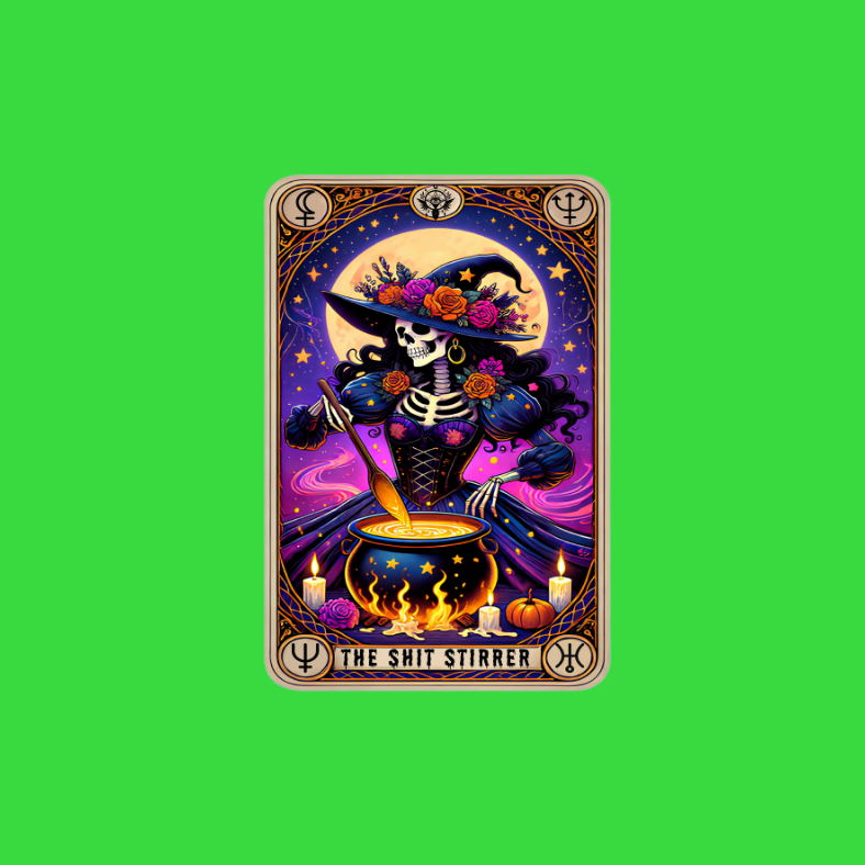 Halloween Tarot Card Decals - Teckwrap Glow in the Dark Section 1 image 7