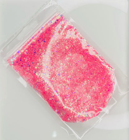 Pink Fairy Dust - Holographic Chunky Glitter Mix image 1