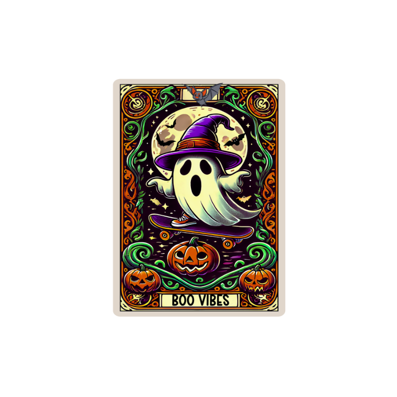 Halloween Tarot Card Decals - White Glossy Section 2 image 9