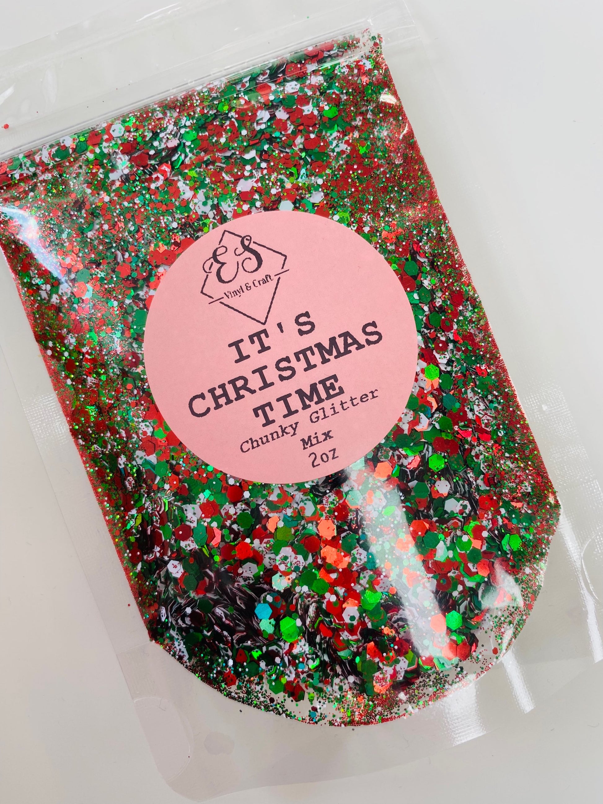 It's Christmas Time - Chunky Glitter Mix image 0
