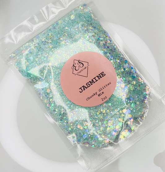Jasmine - Holographic Chunky Glitter Mix image 0