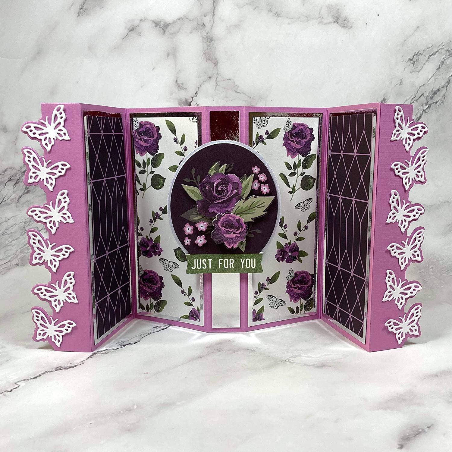 Dovecraft - Butterfly Kisses 12" x 12" Paper Pad image 4