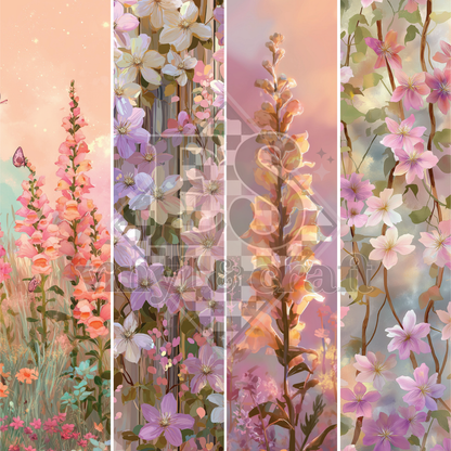 Spring Morning - Line Split - 12" x 12" Sheet image 1