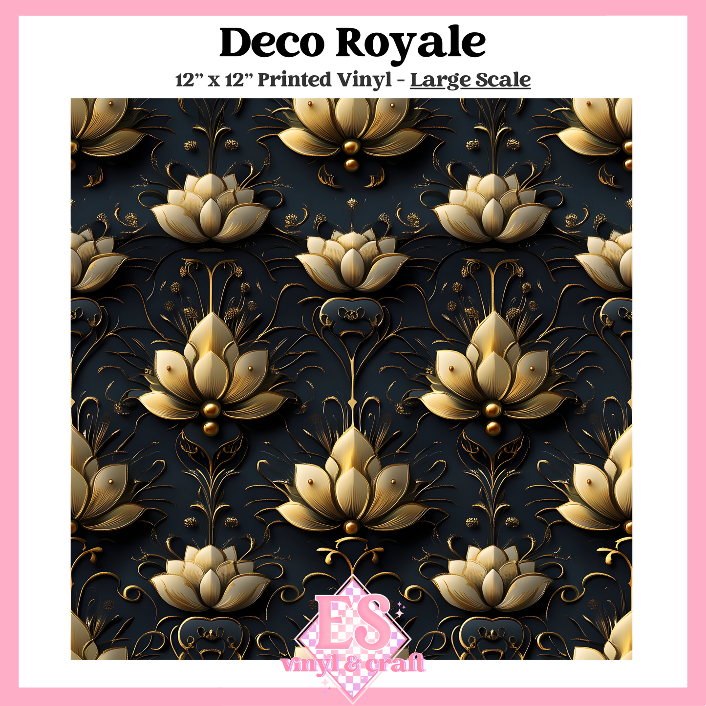 Deco Royale - Small or Large Scale Options - 12" x 12" Sheet image 2