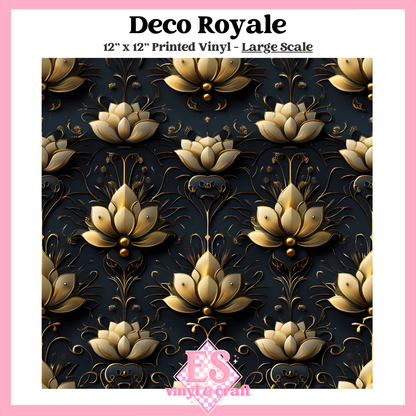 Deco Royale - Small or Large Scale Options - 12" x 12" Sheet image 2