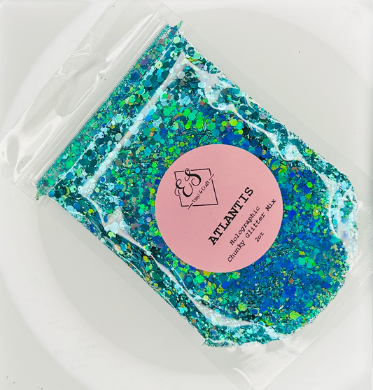 Atlantis - Holographic Chunky Glitter Mix image 0