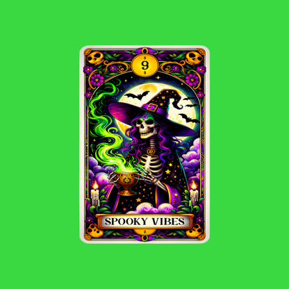 Halloween Tarot Card Decals - Teckwrap Glow in the Dark 3 image 10