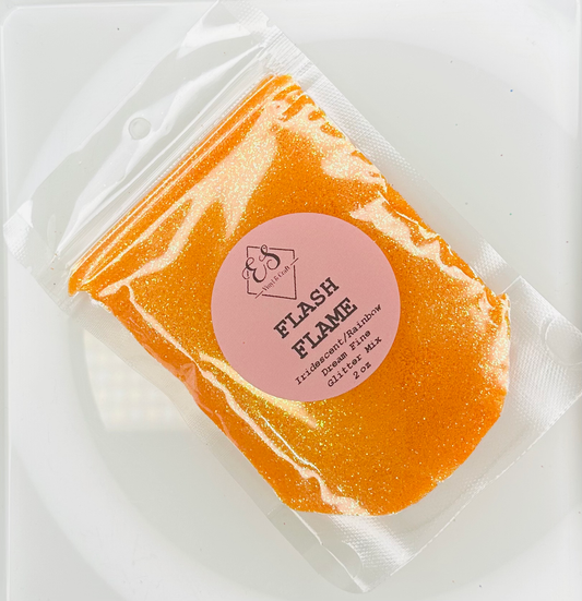 Flash Flame - Iridescent/Rainbow Dream Fine Glitter Collection image 0