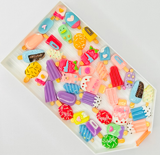 Ice Lolly Cabochon Flat Back Charm (Pack of 10) image 0