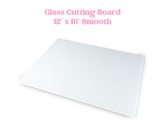 Glass Cutting Board - 12" x 16" Smooth Finish image 0