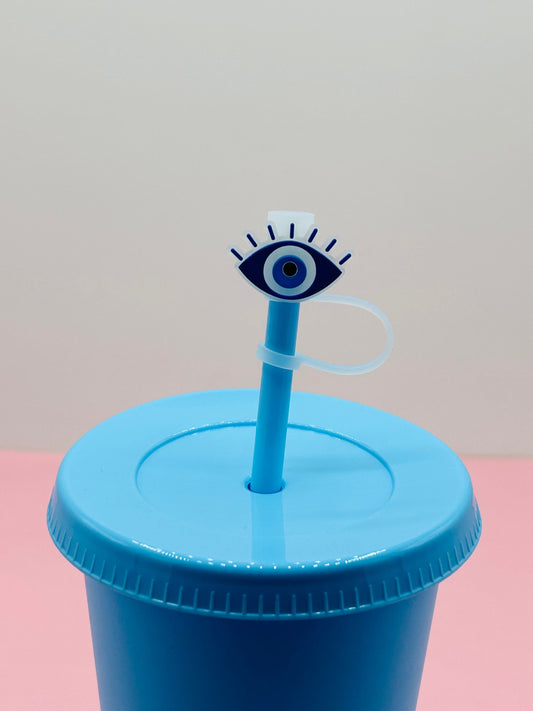 Straw Topper - Evil Eye image 0