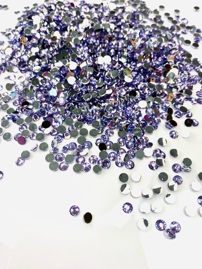 Periwinkle - AB Resin Rhinestones (4mm & 5mm) image 1