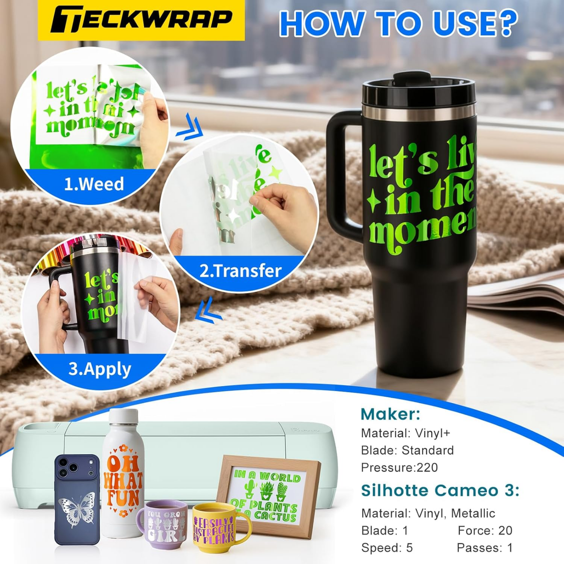 Teckwrap A4 Sheet Bundle - Bubble Free Mirror Chrome image 1
