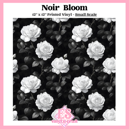 Noir Bloom - Small or Large Scale Options - 12" x 12" Sheet image 1