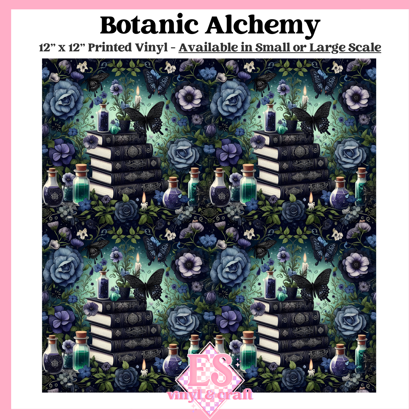 Botanic Alchemy - Small or Large Scale Options - 12" x 12" Sheet image 0