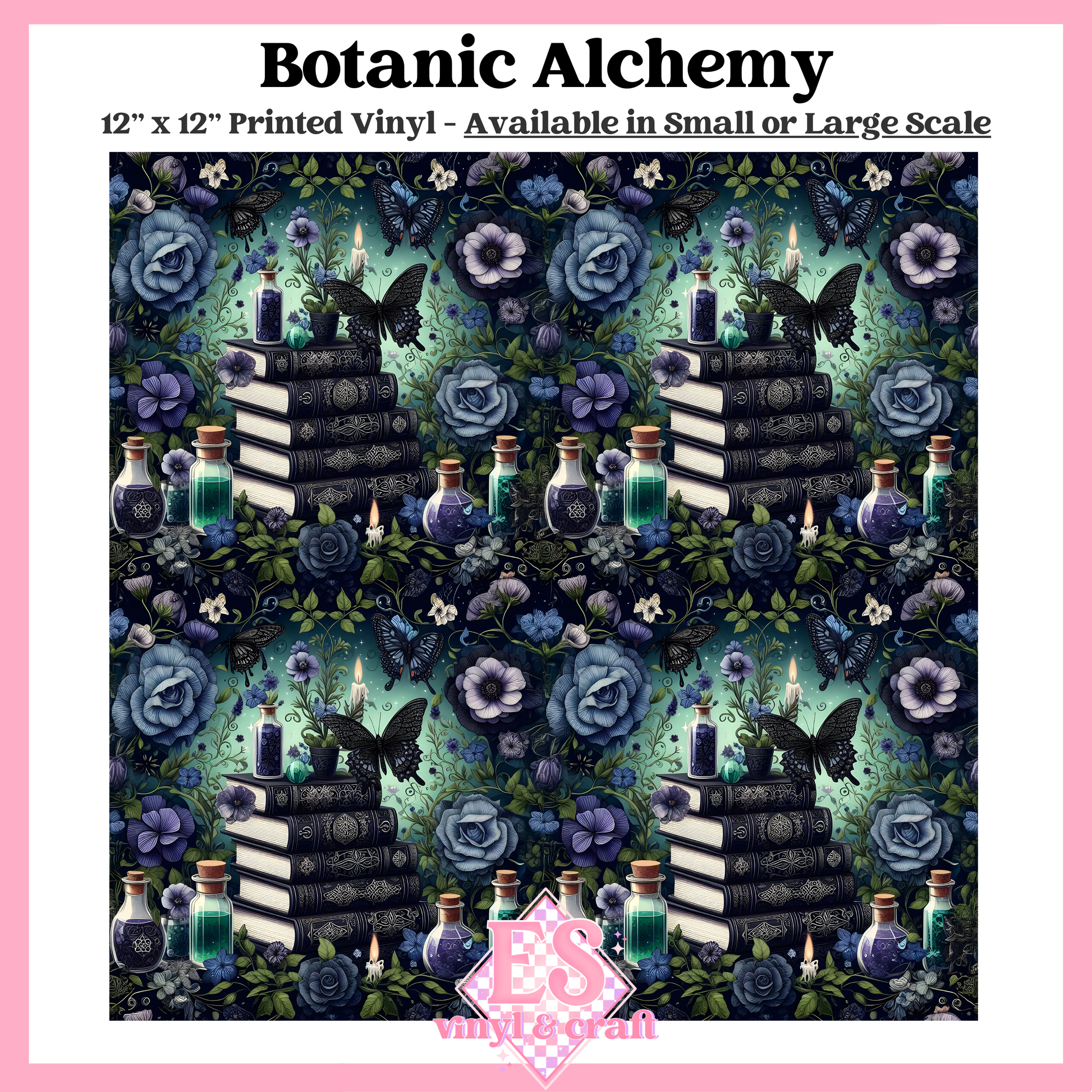 Botanic Alchemy - Small or Large Scale Options - 12" x 12" Sheet image 0