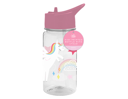 Printed Water Bottle - 400ml image 1