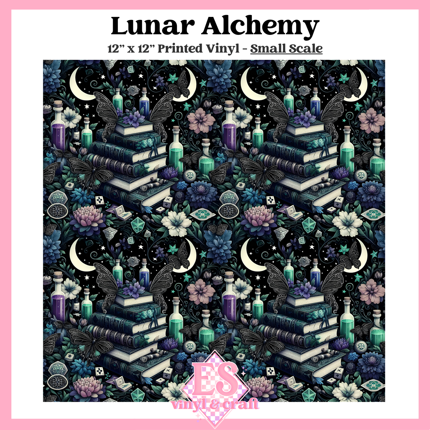 Lunar Alchemy - Small or Large Scale Options - 12" x 12" Sheet image 1