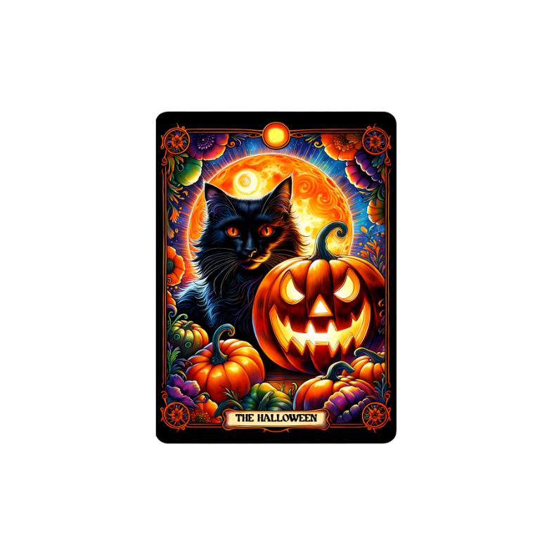Halloween Tarot Card Decals - White Glossy Section 2 image 1
