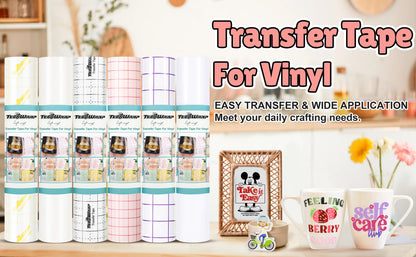 Black Grid Transfer Tape - Medium Tack image 1