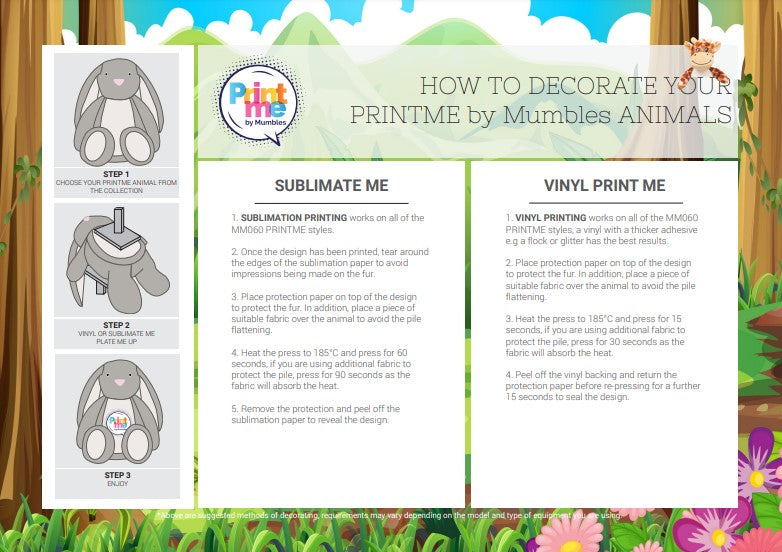 Mumbles Print Me MM60 - Blue Bear image 4