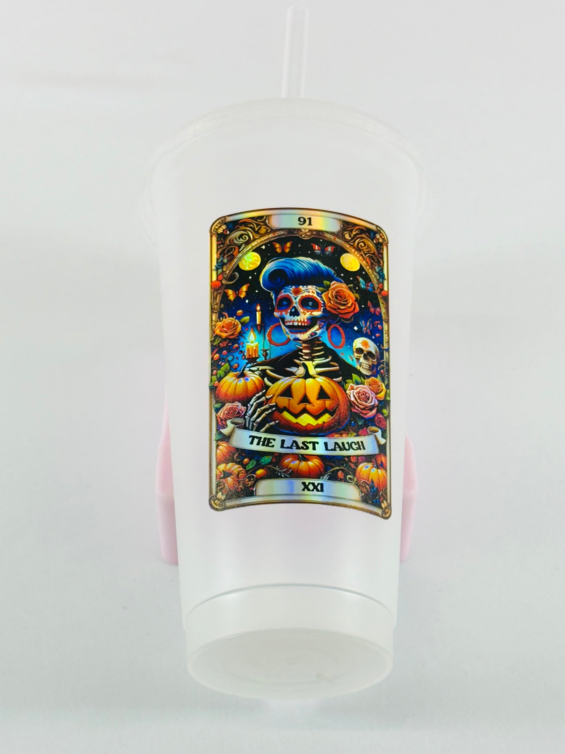 Halloween Tarot Card Decals - Holographic Rainbow Silver Section 1 image 10